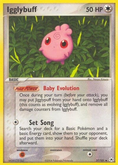 Igglybuff Hidden Legends Pokemon card