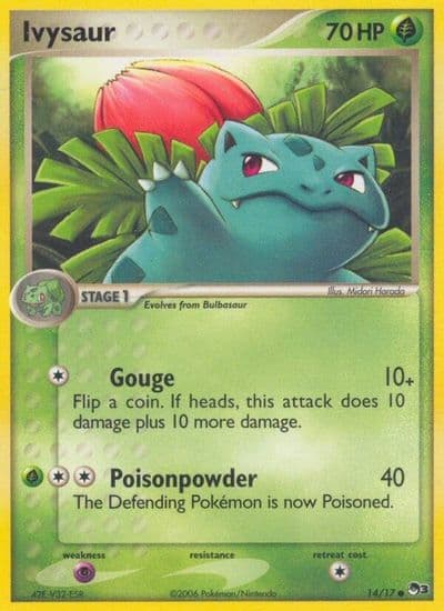 Ivysaur POP Series 3 Pokemon card