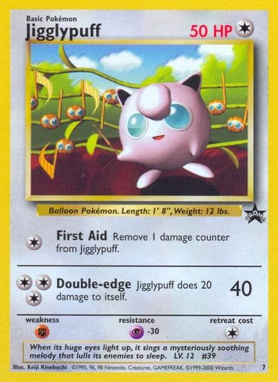 Jigglypuff WoTC Promo Pokemon card