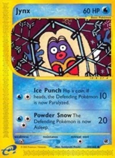 Jynx Expedition Pokemon card