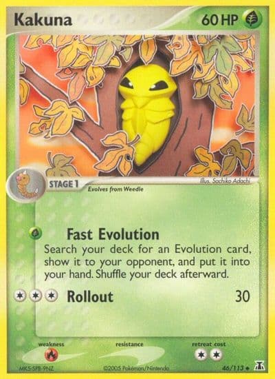 Kakuna Delta Species Pokemon card