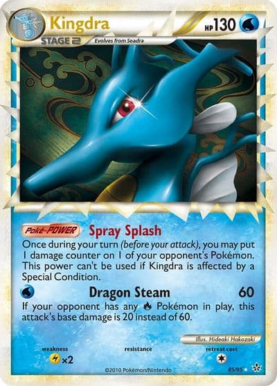 Kingdra (Prime) Unleashed Pokemon card