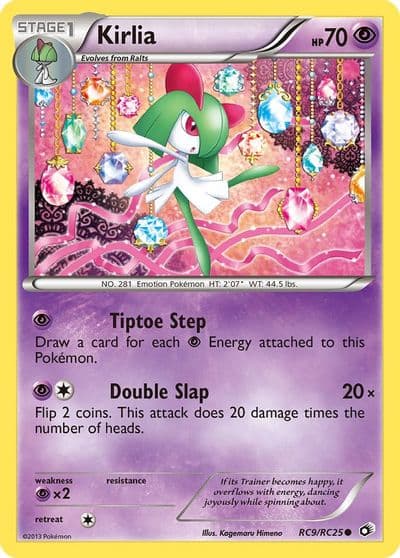 Kirlia Legendary Treasures: Radiant Collection Pokemon card