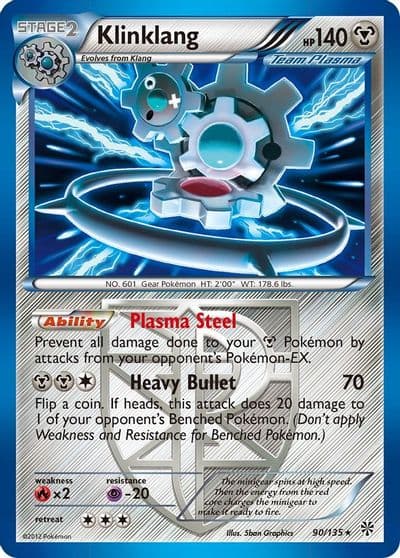 Klinklang (Team Plasma) Plasma Storm Pokemon card