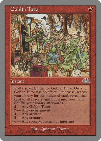Goblin Tutor Unglued Magic card
