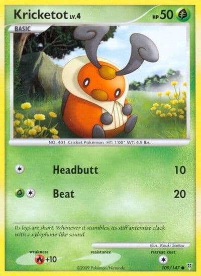 Kricketot Supreme Victors Pokemon card