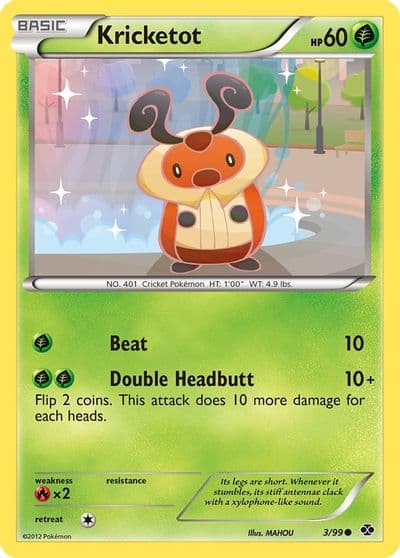 Kricketot Next Destinies Pokemon card
