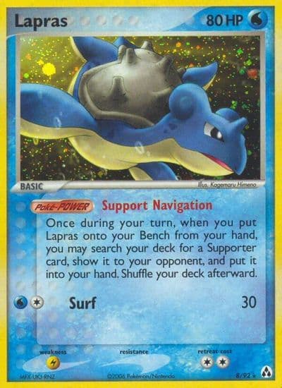 Lapras Legend Maker Pokemon card