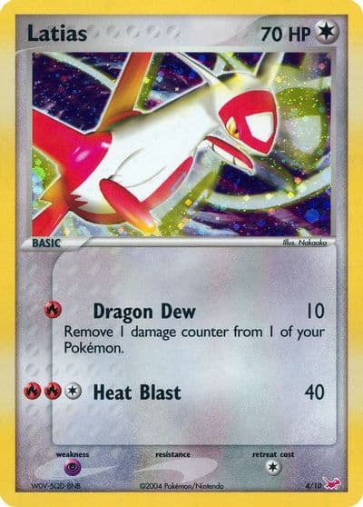 Latias EX Trainer Kit 1: Latias & Latios Pokemon card