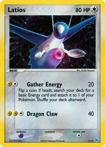 Latios EX Trainer Kit 1: Latias & Latios Pokemon card