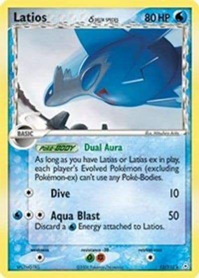 Latios (Delta Species) Holon Phantoms Pokemon card