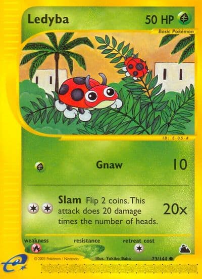 Ledyba (73) Skyridge Pokemon card