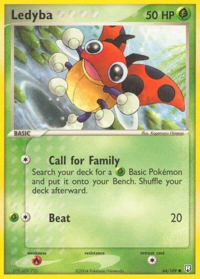 Ledyba Team Rocket Returns Pokemon card