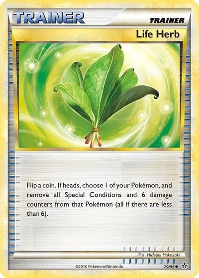 Life Herb Unleashed Pokemon card