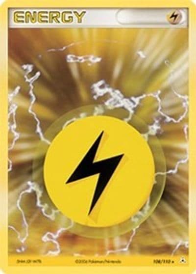 Lightning Energy Holon Phantoms Pokemon card