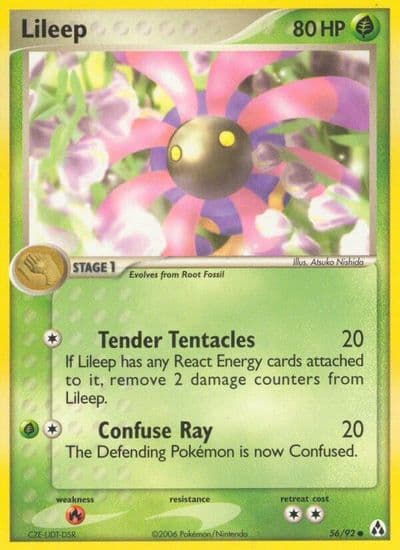 Lileep Legend Maker Pokemon card