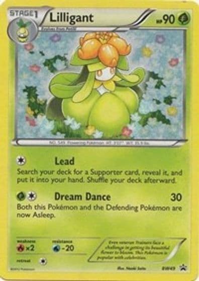 Lilligant - BW49 Black and White Promos Pokemon card