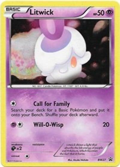 Litwick - BW27 Black and White Promos Pokemon card