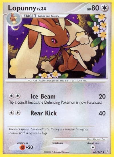 Lopunny Supreme Victors Pokemon card