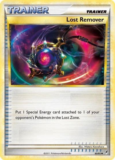 Lost Remover Call of Legends Pokemon card