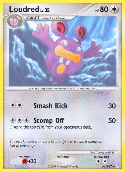 Loudred Supreme Victors Pokemon card