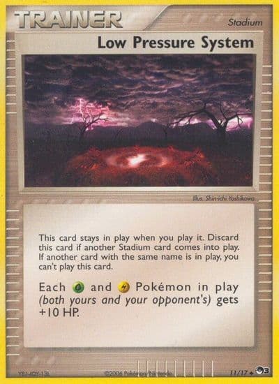 Low Pressure System POP Series 3 Pokemon card