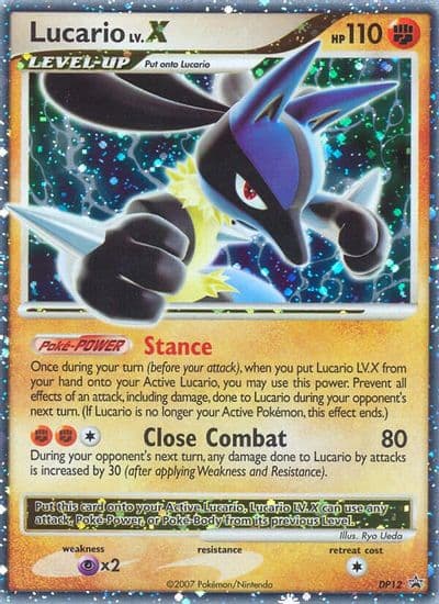 Lucario LV.X - DP12 Diamond and Pearl Promos Pokemon card