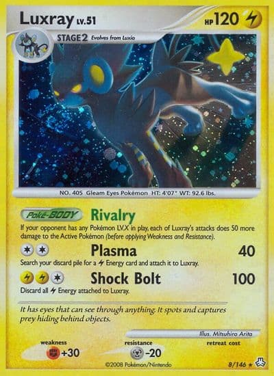 Luxray Legends Awakened Pokemon card
