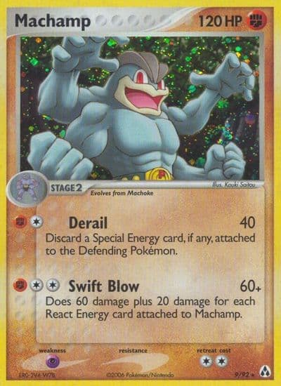 Machamp Legend Maker Pokemon card