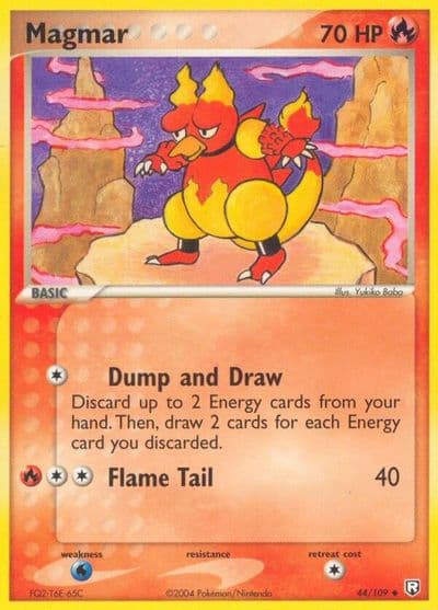 Magmar Team Rocket Returns Pokemon card