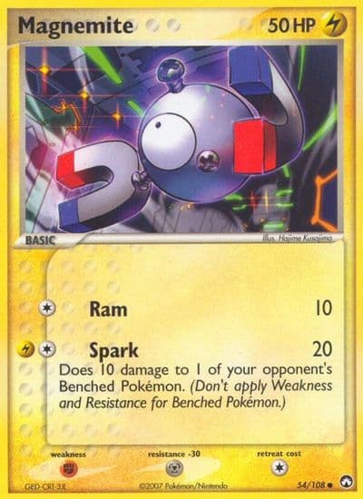 Magnemite Power Keepers Pokemon card