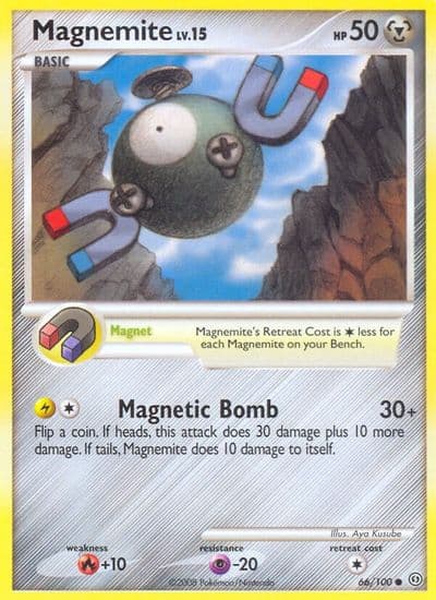 Magnemite (66) Stormfront Pokemon card