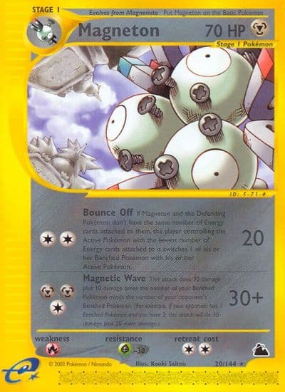 Magneton (20) Skyridge Pokemon card