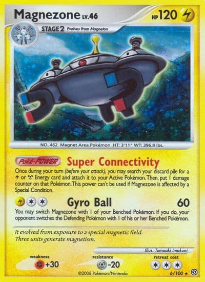 Magnezone (6) Stormfront Pokemon card