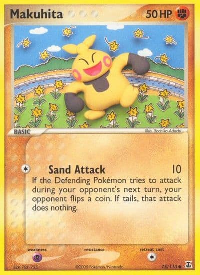 Makuhita Delta Species Pokemon card