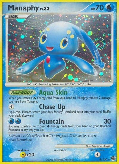 Manaphy Majestic Dawn Pokemon card