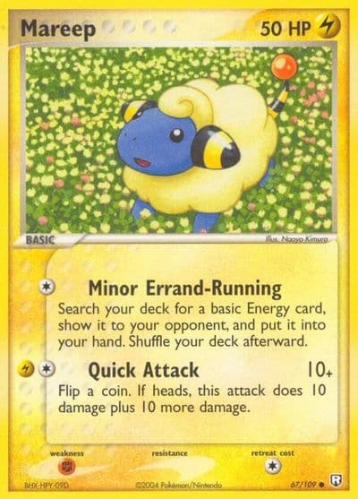 Mareep Team Rocket Returns Pokemon card