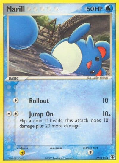 Marill Delta Species Pokemon card