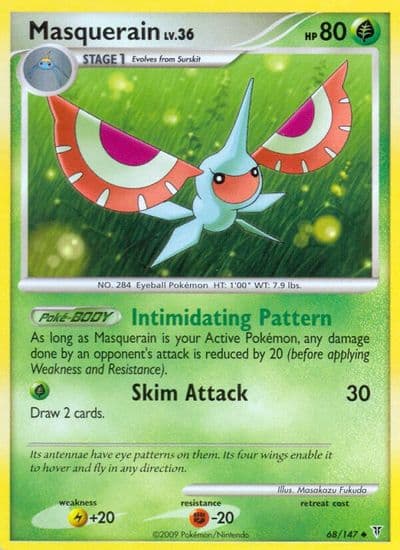 Masquerain Supreme Victors Pokemon card