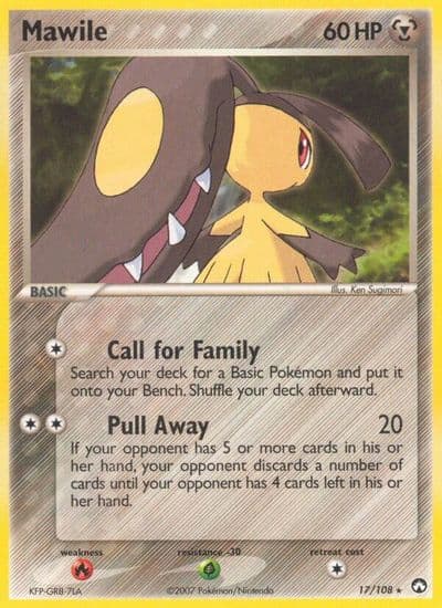 Mawile Power Keepers Pokemon card