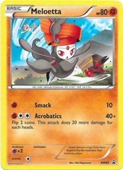 Meloetta - BW69 Black and White Promos Pokemon card