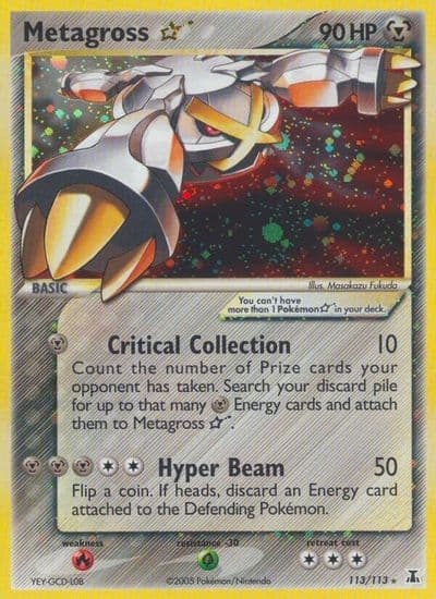 Metagross Star Delta Species Pokemon card