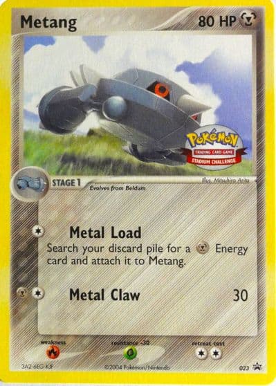 Metang - 023 (Stadium Challenge 2004) Nintendo Promos Pokemon card