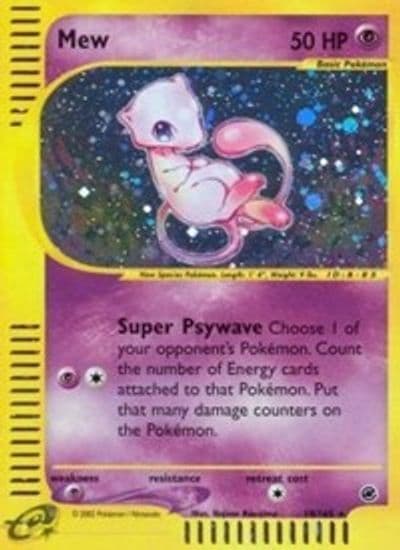 Mew (19) Expedition Pokemon card