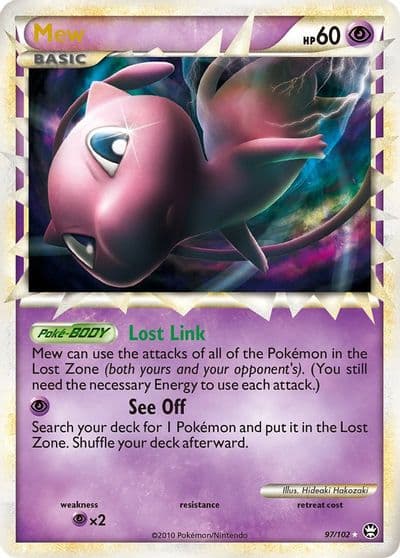 Mew (Prime) Triumphant Pokemon card