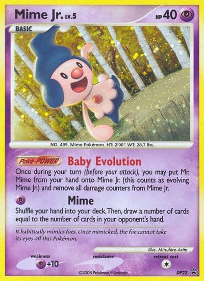 Mime Jr. - DP22 Diamond and Pearl Promos Pokemon card