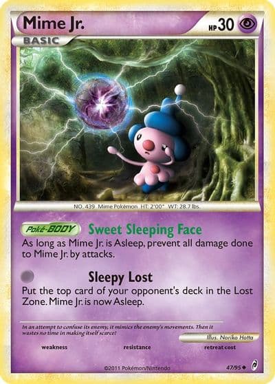Mime Jr. Call of Legends Pokemon card