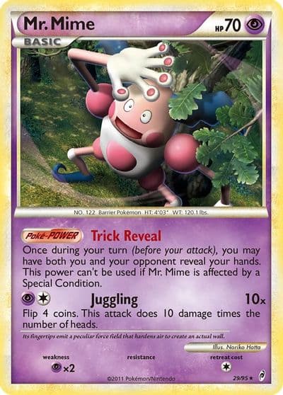 Mr. Mime Call of Legends Pokemon card
