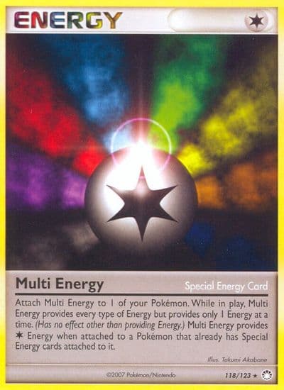 Multi Energy Mysterious Treasures Pokemon card