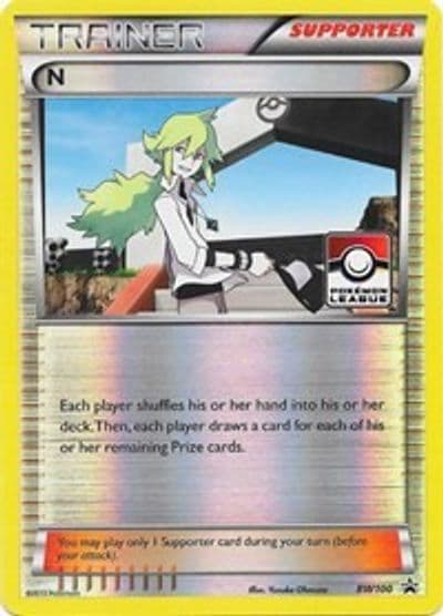 N (Supporter) - BW100 Black and White Promos Pokemon card